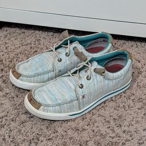 Twisted X Multicolor Striped Sneakers